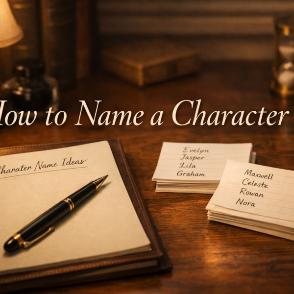How to Name a Character: The Art and Strategy Behind Every Great Persona