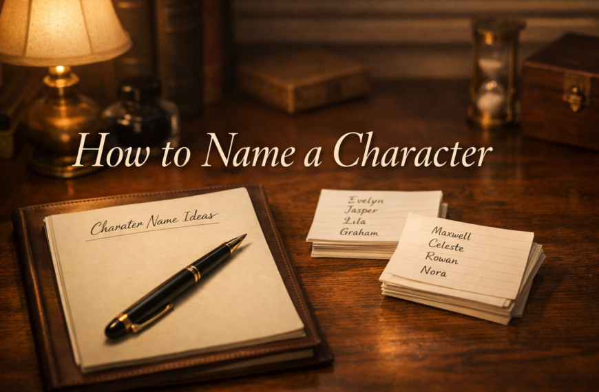 How to Name a Character: The Art and Strategy Behind Every Great Persona