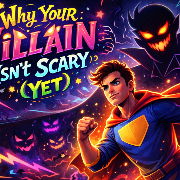 Why Your Villain Isn’t Scary (Yet) — And How to Fix It