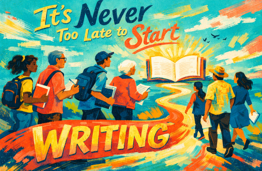 Is It Ever Too Late to Start Writing? Starting in Your 30s, 40s, 50s — or Later