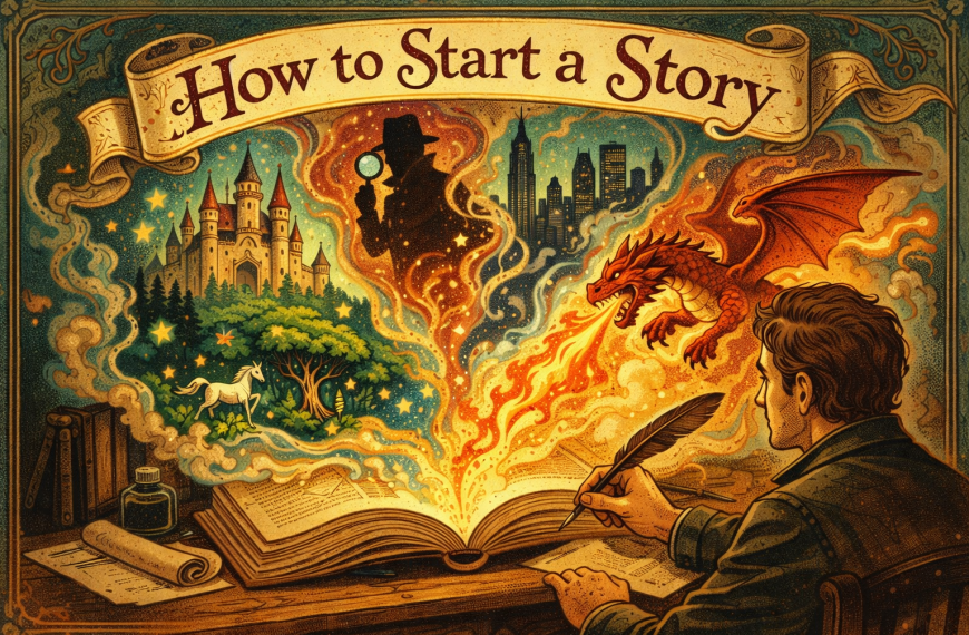 How to Start a Story: Turning a Blank Page Into a Powerful Opening