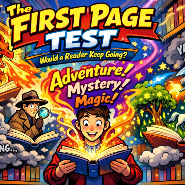 The First Page Test: Would a Reader Keep Going?