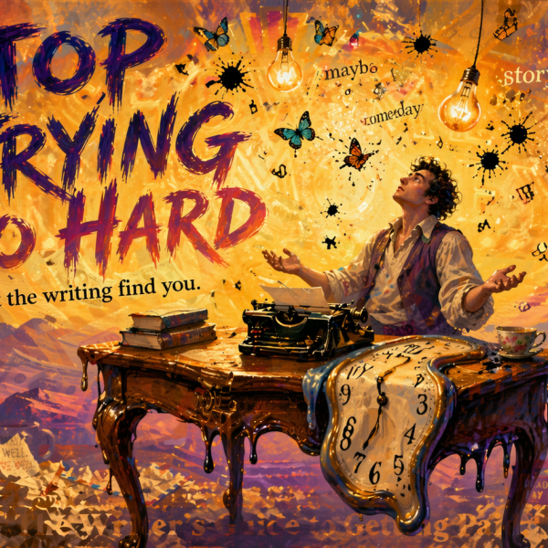 Stop Trying So Hard: Why Forcing Your Creativity Is Killing Your Writing