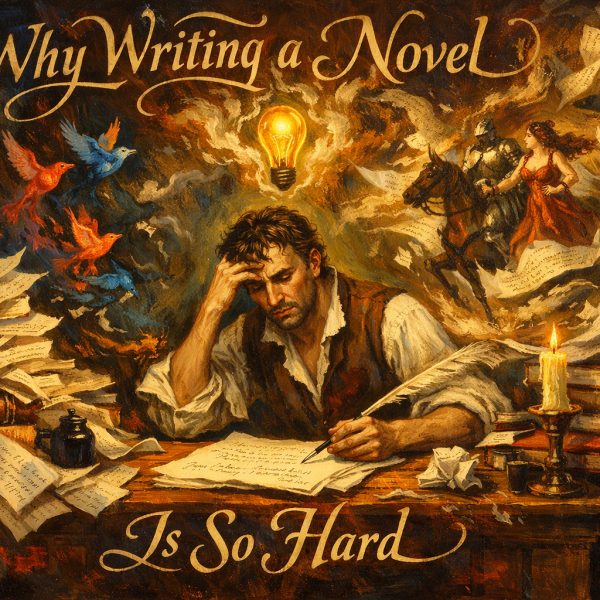 Why Writing a Novel Is So Hard — And Why That’s Exactly Why You Should Do It