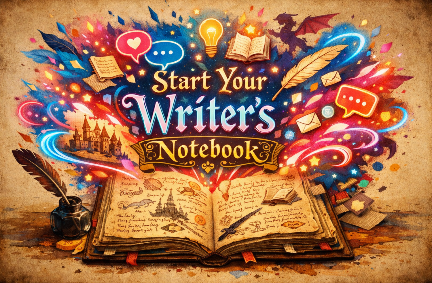 How to Start a Writer’s Notebook — And Actually Use It (Not Just Admire It)