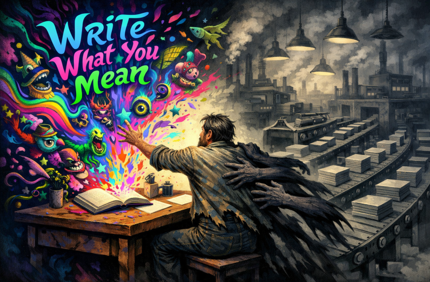 Write the Story You Actually Mean — Not the One You Think Will Sell