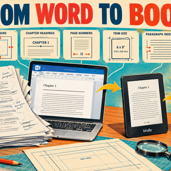 How to Format a Novel in Microsoft Word for KDP: Kindle and Print