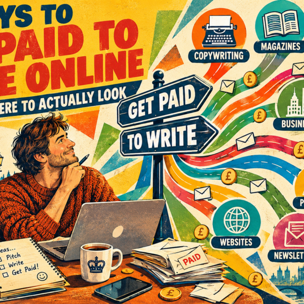 10 Ways to Get Paid to Write Online in the UK