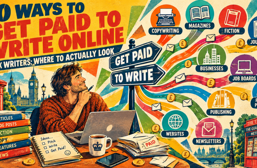 10 Ways to Get Paid to Write Online in the UK