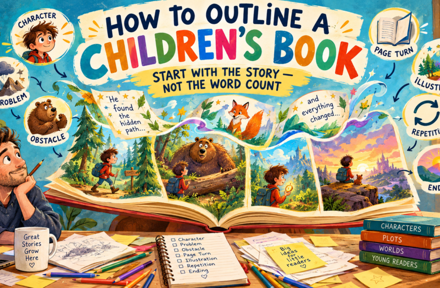 Writing a Children’s Book? Don’t Start With the Words — Start With the Story
