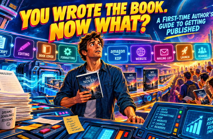 You’ve Written the Book. Now What? A First-Time Author’s Guide to Actually Getting Published