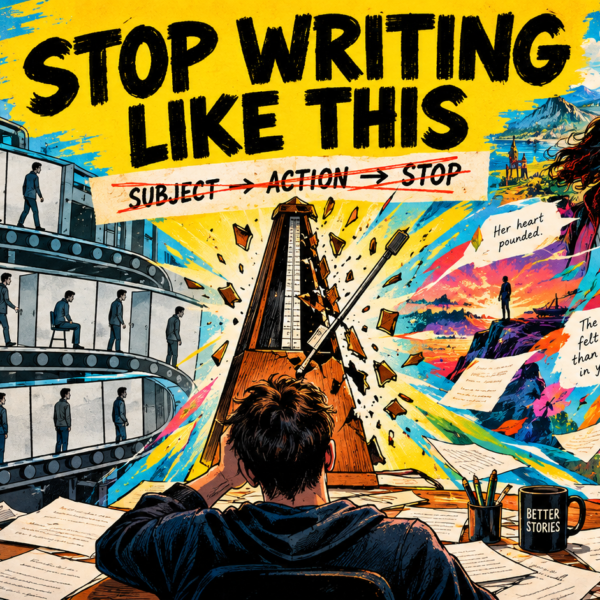 Stop Writing Every Sentence as Subject → Action → Stop