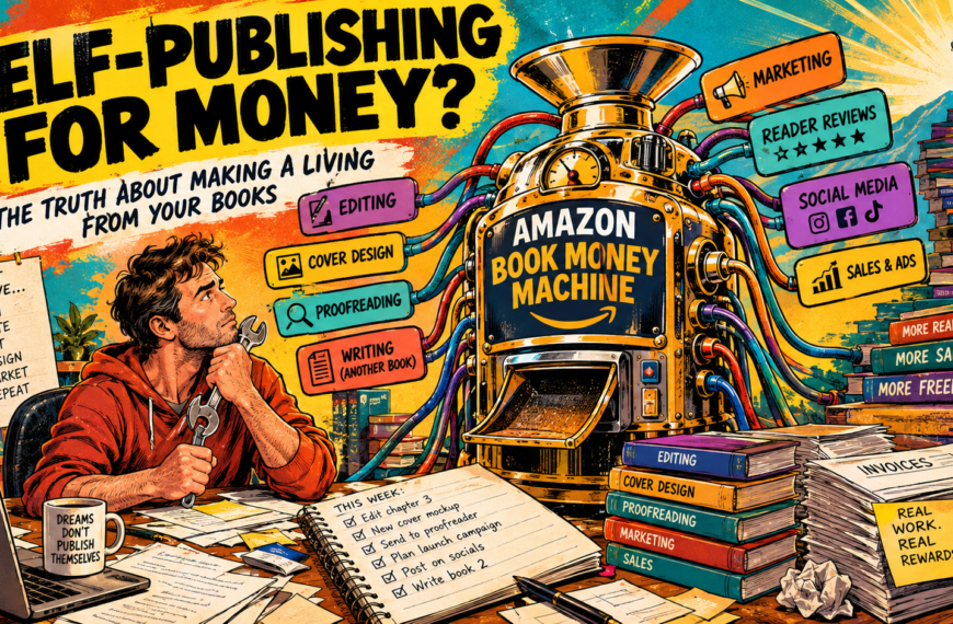 Self-Publishing for Money? The Truth About Making a Living From Your Books